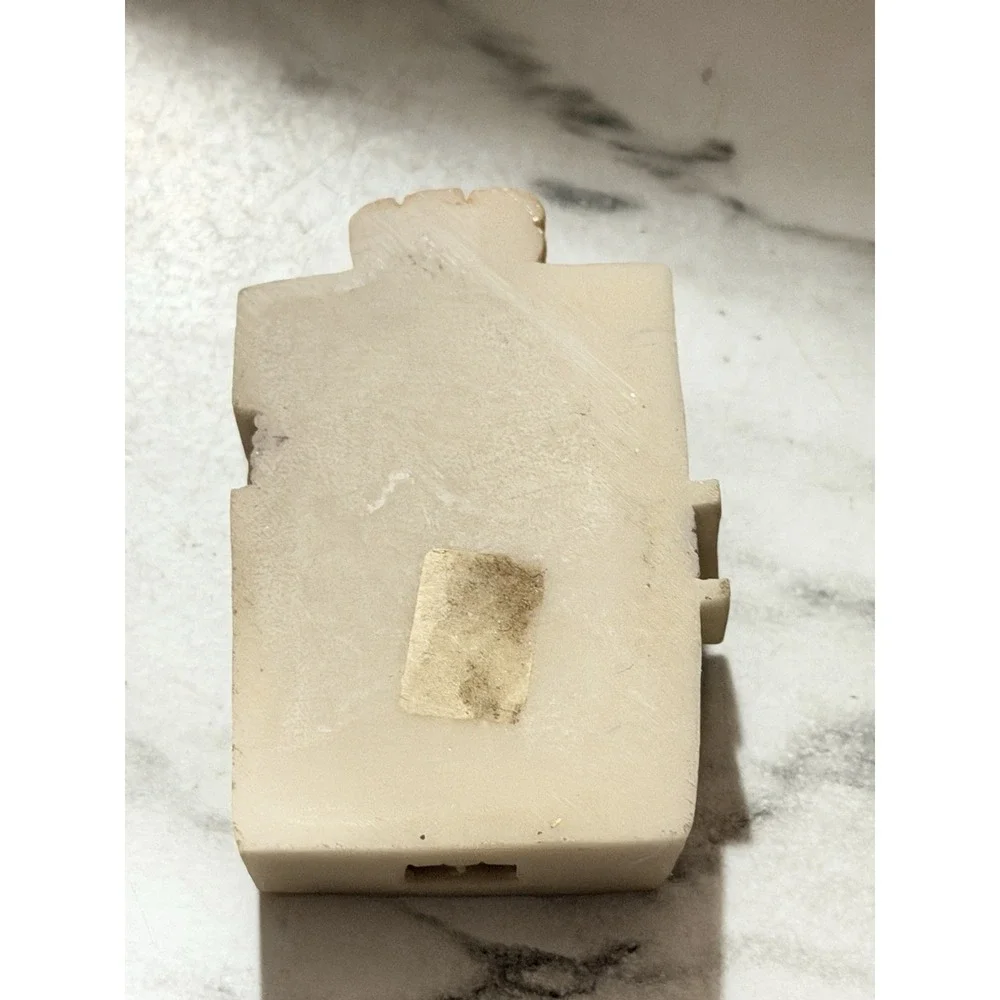 Soapstone Trinket Box Cottage House 2 x 1.5 x 1.5 (A3219)